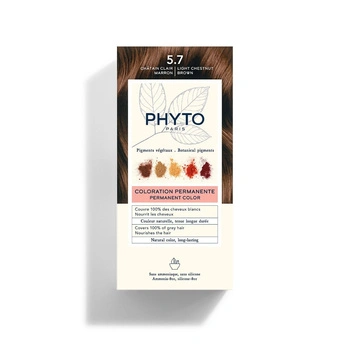 PHYTO COLOR 5.7 Farba do włosów/Jasny kasztanowy brąz 