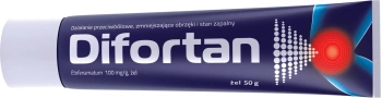 DIFORTAN 100 mg/g żel 50 g