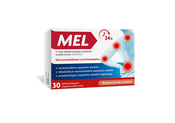 MEL 7,5 mg x 30 tabletek ulegających rozpadowi w jamie ustnej