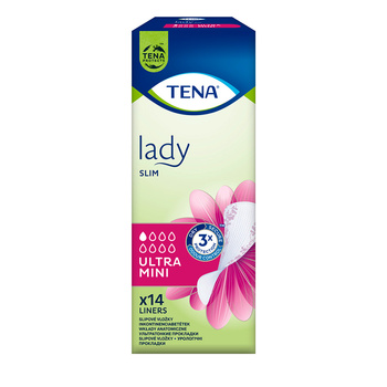 TENA Lady Slim Ultra Mini wkładki, 14 sztuk