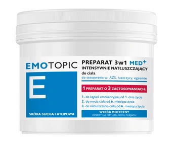 EMOTOPIC Preparat 3w1 Intensywnie Natłuszczający do ciała 400ml+100ml w prezencie