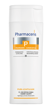 Pharmaceris P Puri-Ichtium Żel do mycia ciała i skóry głowy, 250ml