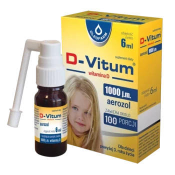 D-Vitum 1000 j.m. Aerozol, 6 ml