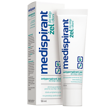 MEDISPIRANT Żel do stóp i dłoni, 50 ml