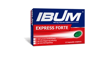IBUM EXPRESS FORTE 400 mg, 12 kapsułek miękkich