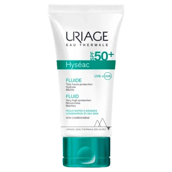 Uriage Hyséac Fluid przeciwsłoneczny do skóry trądzikowej SPF 50+, 50 ml