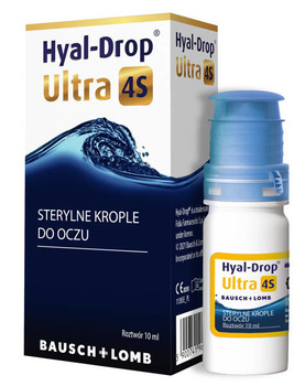 Hyal-Drop Ultra 4S, nawilżające krople do oczu 10 ml