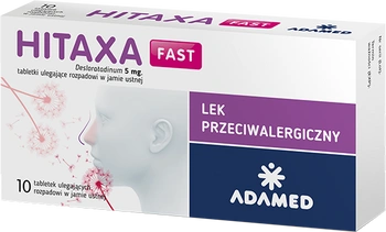 Hitaxa Fast 5 mg, 10 tabletek