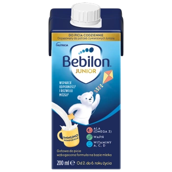 Bebilon Junior do picia Wzbogacona formuła mleczna 2-6 lat, 200 ml