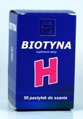 Zdrovit z biotyną smak ananasowy x 50 pastyl.