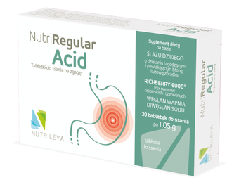 NutriRegular Acid, 20 tabletek do ssania