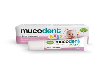 Mucodent Baby Żel na ząbkowanie od 2 miesiąca życia, 15 ml