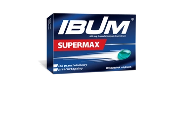 IBUM SUPERMAX 600mg x 10 kapsułek miękkich