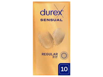 Durex Sensual Prezerwatywy supercienkie, 10 sztuk