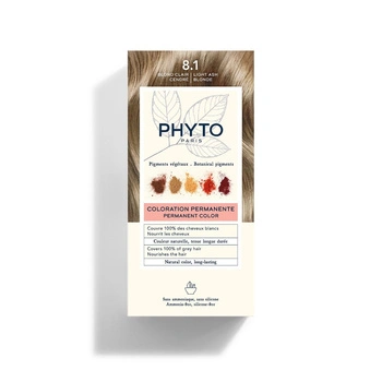 PHYTO COLOR 8.1 Jasny Popielaty Blond