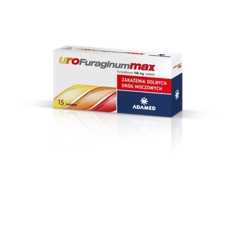 UROFURAGINUM MAX 100 mg, 15 tabletek
