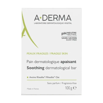 A-Derma Łagodząca kostka dermatologiczna, 100 g
