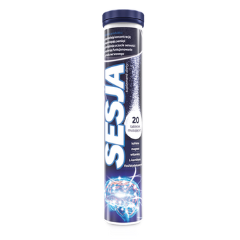 SESJA x 20 tabletek musujących