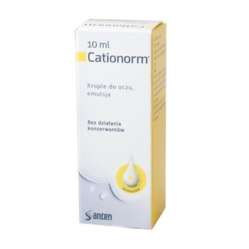 Cationorm krople do oczu, 10 ml