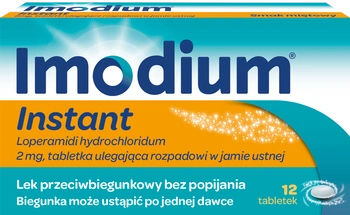 Imodium Instant, 12 tabletek