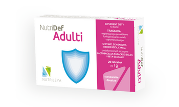 NutriDef Adulti, 20 tabletek