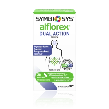 Symbiosys Alflorex Dual Action, 30 kapsułek