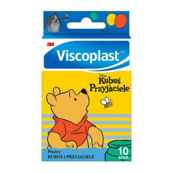 VISCOPLAST KUBUŚ i PRZYJACIELE plastry x 10 sztuk