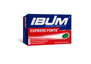 IBUM EXPRESS FORTE 400 mg, 36 kapsułek