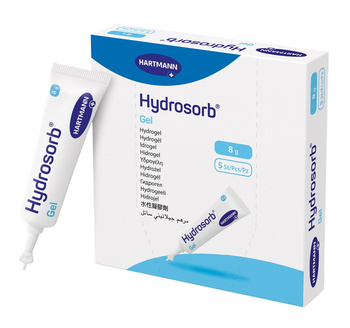 Hydrosorb Gel Hydrożelowy opatrunek, 5 sztuk po 8 g