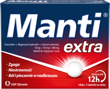 Manti Extra, 24 tabletki do rozgryzania i żucia