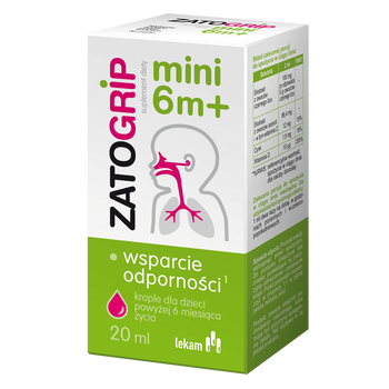 Zatogrip Mini 6 m+ Krople, 30 ml