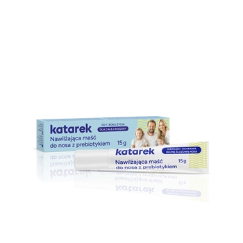 KATAREK Maść nawilżająca do nosa z prebiotykiem, 15 g