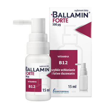 Ballamin Forte spray do ust, 15 ml