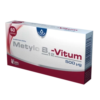 Metylo B12-Vitum 500 mcg, 60 tabletek
