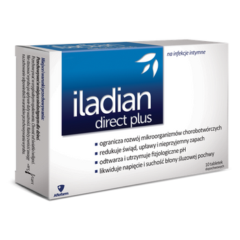 ILADIAN DIRECT PLUS x 10 tabletek dopochwowych