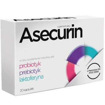 Asecurin, 20 kapsułek