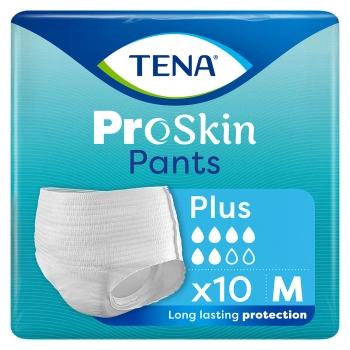 Tena Pants ProSkin Plus Rozmiar M (80-110cm) Majtki chłonne, 10 sztuk