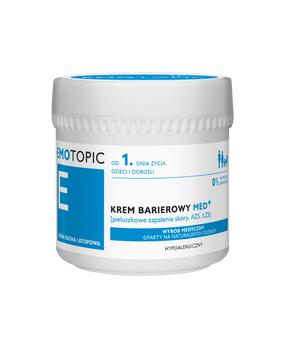 EMOTOPIC Krem barierowy MED+ pieluszkowe zapalenie skóry, AZS, ŁZS, 75ml