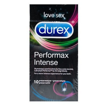 DUREX PERFORMAX INTENSE prezerwatywy x 10 sztuk