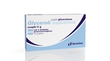 CZOPKI GLICEROLOWE Glyceroli Suppositoria 2 g x 10 czopków