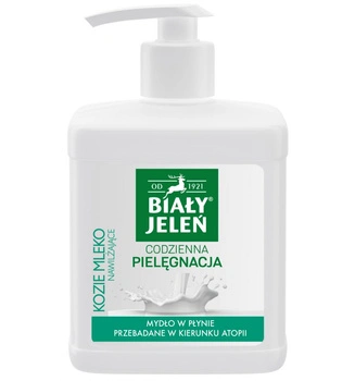 BIAŁY JELEŃ Mydło kozie mleko x 500 ml