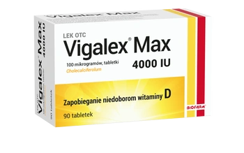 VIGALEX Max 4 000 I.U.,  90 tabletek