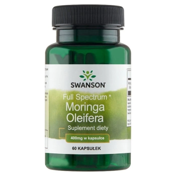 Swanson Moringa Oleifera 400 mg, 60 kapsułek