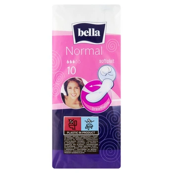 Podpaski BELLA NORMAL softiplait, 10 sztuk