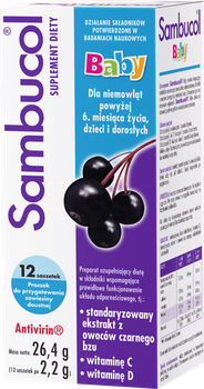 SAMBUCOL BABY proszek x 12 saszetek