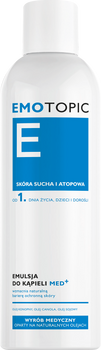 Emotopic Med+ Emulsja do kąpieli, 400 ml