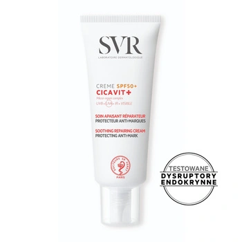 SVR CICAVIT+ CREMESPF50+ Krem kojąco-regenerujący, 40ml