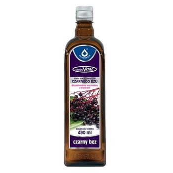 Sok z owoców Czarnego Bzu SambuVital 490ml