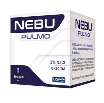 NEBU PULMO roztwór do inhalacji 20 ampułek po 5ml
