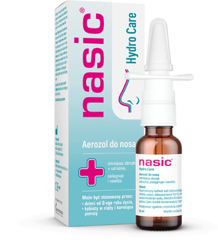 Nasic Hydro Care Aerozol do nosa, 15 ml